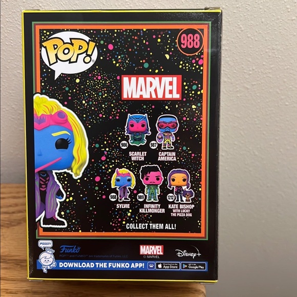 Marvel Blacklight Funko Pop - Picture 5 of 5